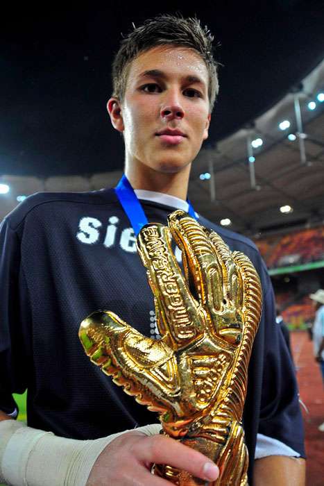 Benjamin Siegrist, nommé Gant d'Or du mondial 2009