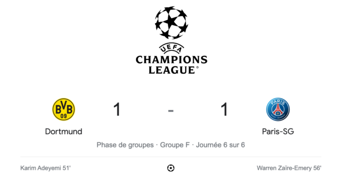 Dortmund-PSG